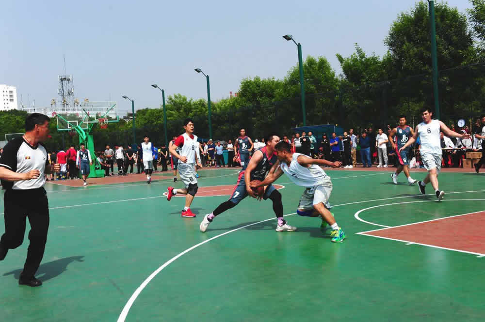 沧州供排水集团篮球队喜获沧州市第一届篮球赛冠军