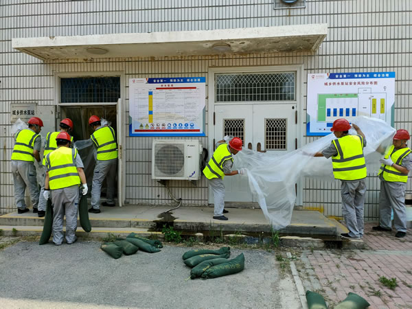 实战砺精兵！记沧州供排水大浪淀水库“泵站防汛堡垒”...